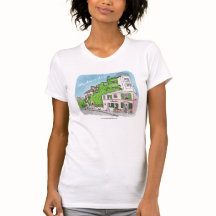 Paris Café Montmartre Kitty Chat T-Shirt