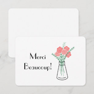 Paris Carte de remerciements