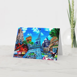 Paris carte de voeux