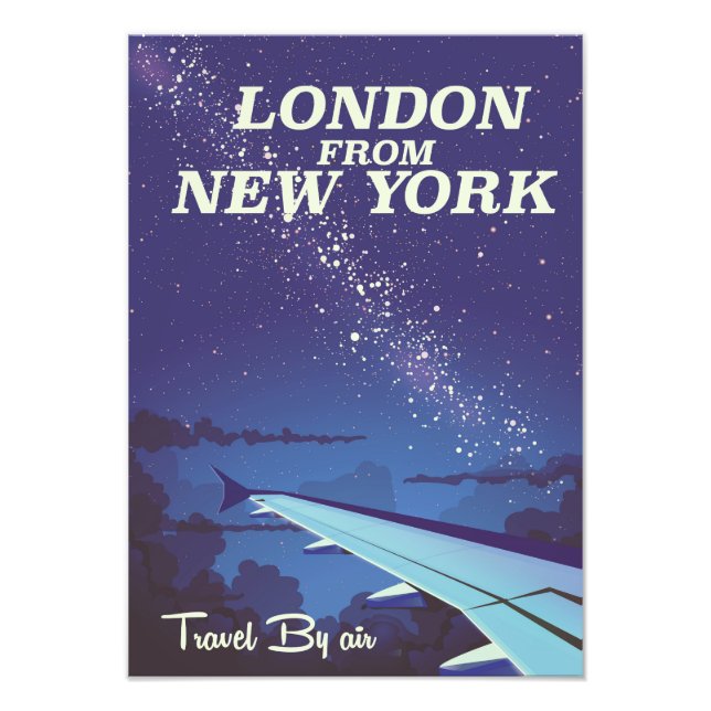 Paris De New York poster Vintage vol (Devant)