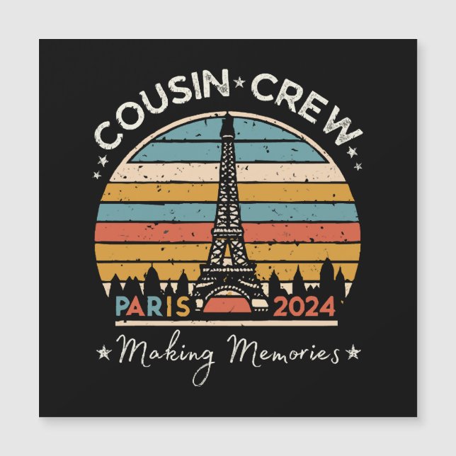 Paris France Créer des souvenirs 2024 (Devant)