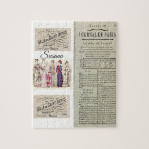 Paris France Decorative Jigsaw Puzzle