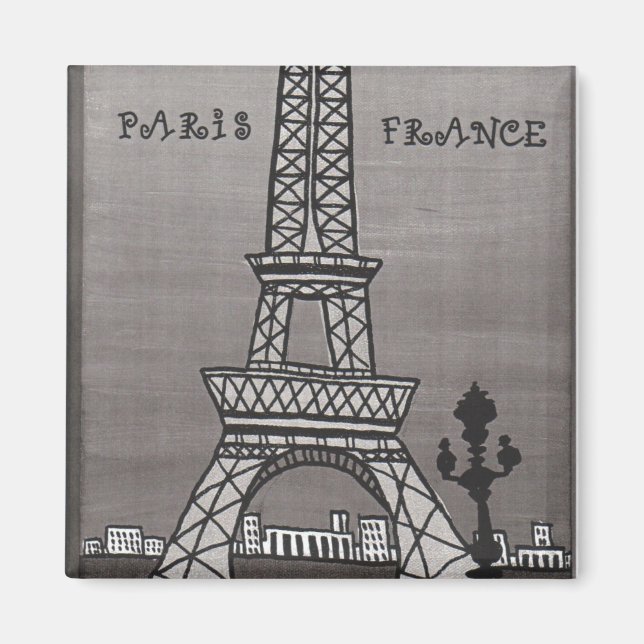 Paris France Magnet (Devant)