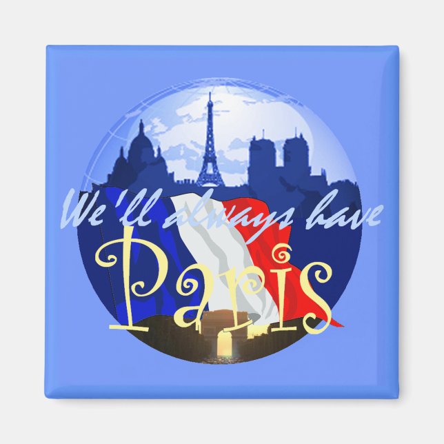 Paris France Magnet (Devant)