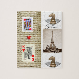 Paris France Puzzle Décor