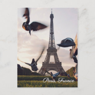 Paris France Tour Eiffel carte postale voyage