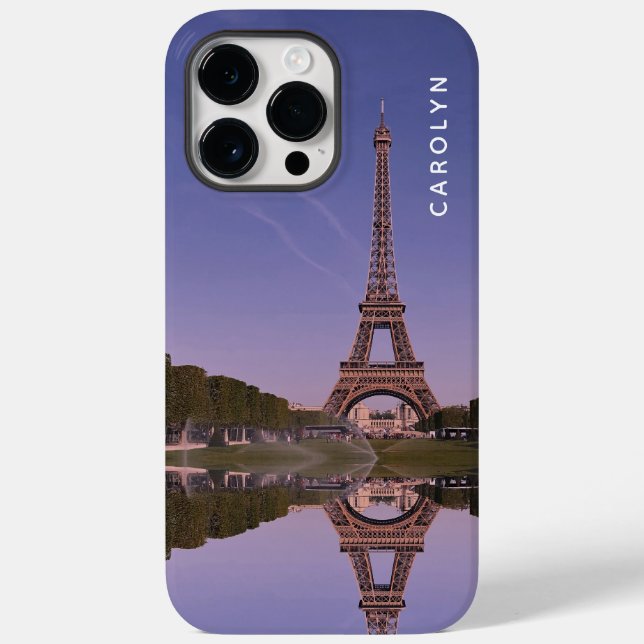 Paris France Tour Eiffel Étui de Vacances Case-Mat (Verso)