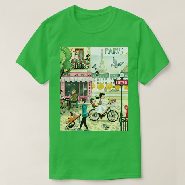 Paris Graphic TShirt (Design devant)