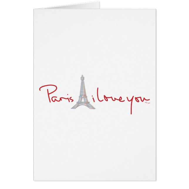 Paris Je t'aime (Devant)