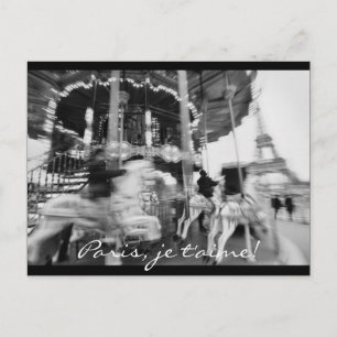 Paris, je t'aime ! Carte postale