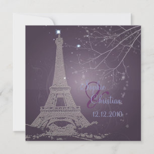 Paris La Nuit, invitations à un mariage dans une t