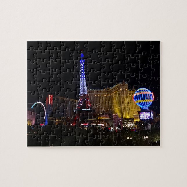 Paris Las Vegas Hotel & Casino #6 Jigsaw Puzzle (Horizontal)