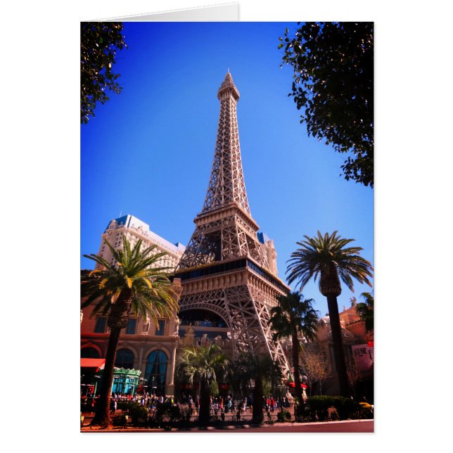 Paris Las Vegas Hotel & Casino Card (Devant)