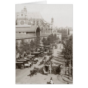Paris : Les Halles, C1900