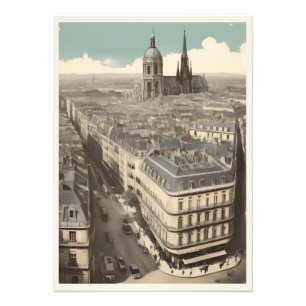 Paris poster vintage