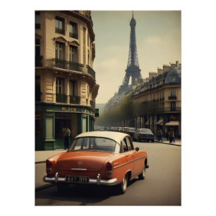 Paris poster vintage