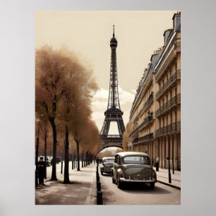 Paris poster vintage