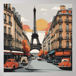 Paris poster vintage