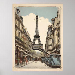 Paris poster vintage
