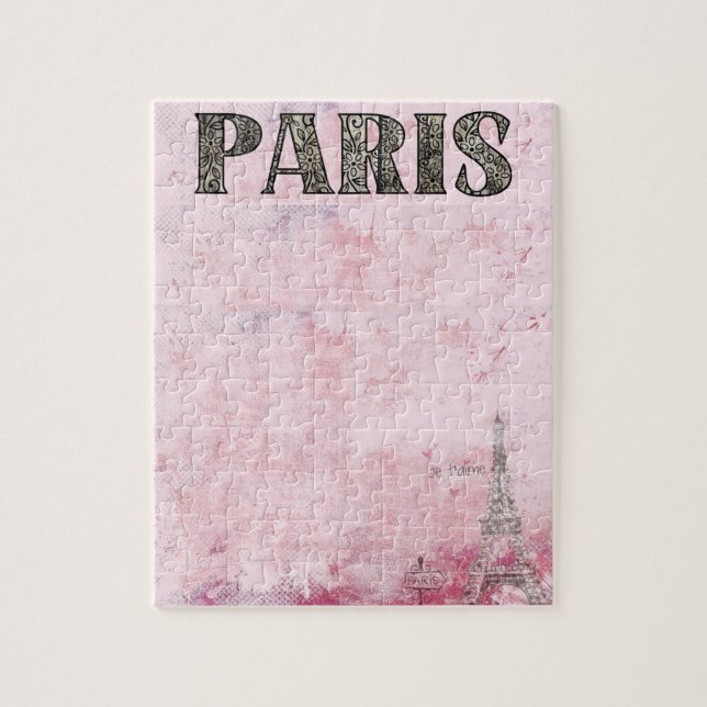 Paris Puzzle (Vertical)