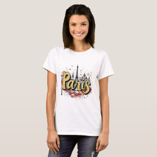 Paris Skyline T-Shirt - Design chic et élégant