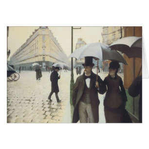 Paris Street, Rainy Day par Caillebotte
