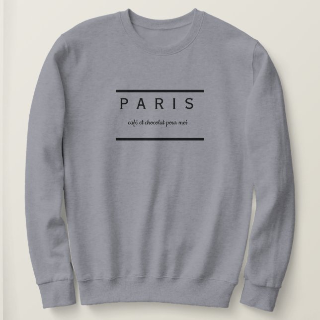 Paris Sweatshirt (Design devant)