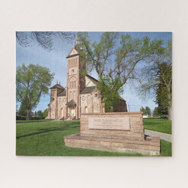 Paris Tabernacle (Idaho) 16x20 Photo Puzzle (Horizontal)