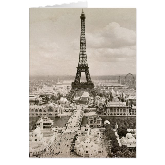 Paris : Tour Eiffel, 1900 (Devant)