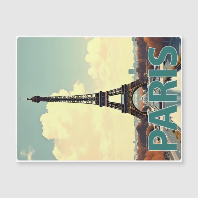 PARIS vintage. Tour Eiffel (Devant)