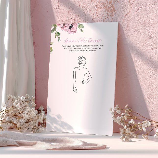 Parisian Oh la la Bidal Shower Devinez la Robe (Créateur téléchargé)