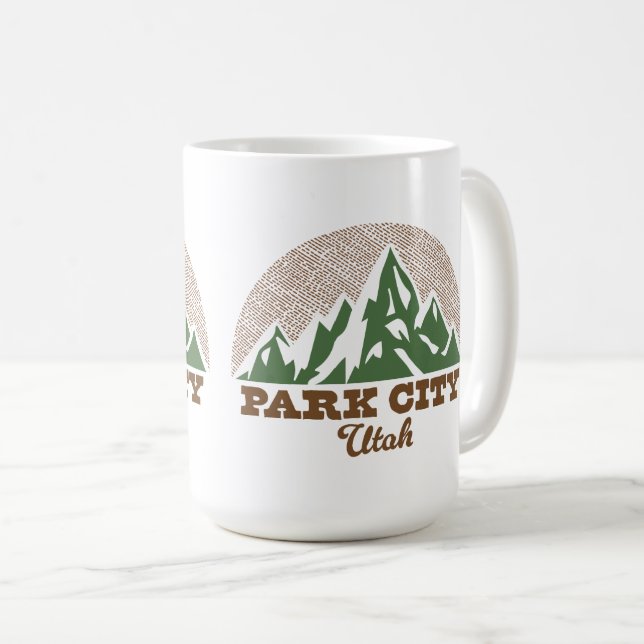 Park City Utah Mug (Devant droit)