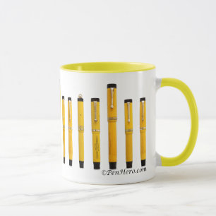 Parker Duofold Mandarin Fontaine Stylos Mug