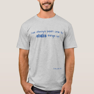 Parkinson secoue les choses t-shirt