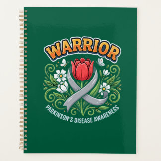 Parkinson's Disease Awareness Warrior Red Tulip 