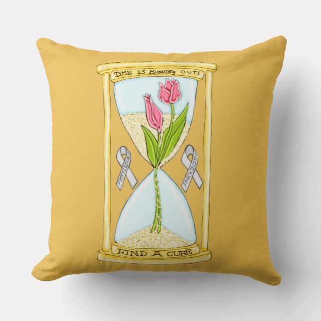 Parkinson's Find a Cure Carré Coussin (Recto)