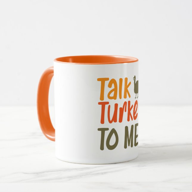 Parle La Turquie À Moi Combo Mug (Devant gauche)