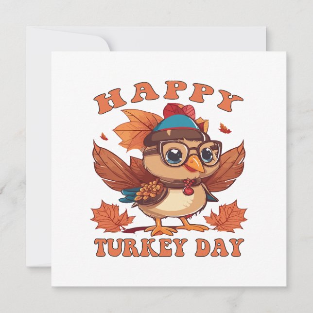 parle-moi dinde à moi Action de grâce (Devant)