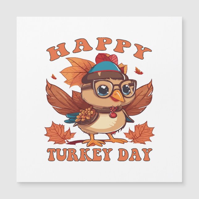 parler dinde à moi Thanksgiving (Devant)