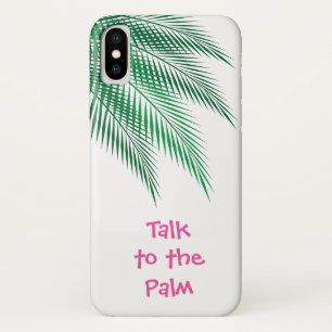 Parlez au coque iphone Palm