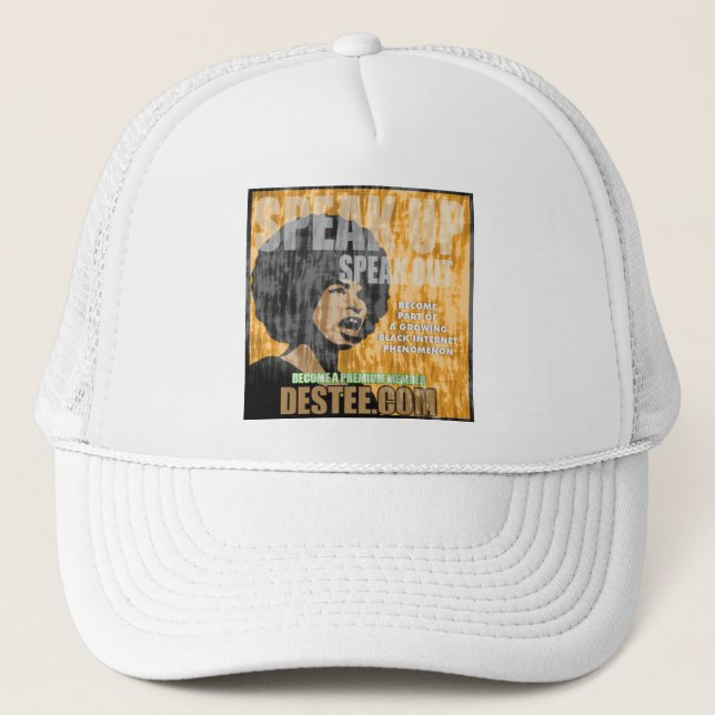 Parlez vers le haut du casquette (Devant)