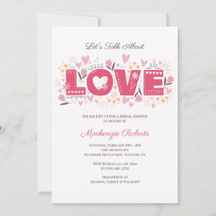 Parlons des invitations à l'amour