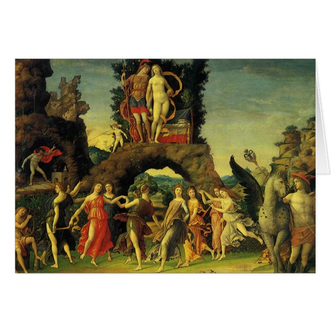 Parnasse, Mars et Vénus par Andrea Mantegna (Devant horizontal)