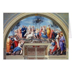 Parnassus et le Disputa, du della S de strophe