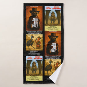 Parodie d'affiche de film western