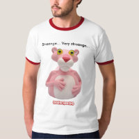 Parodie rose CelebriDucks de T-shirt de panthère