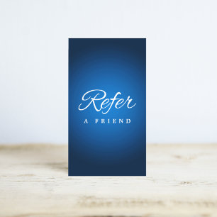 Parrainage Carte de recommandation d'entreprise minimaliste