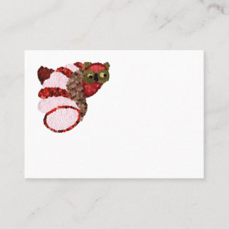 Parrainage Carte de renvoi Owl Mighty