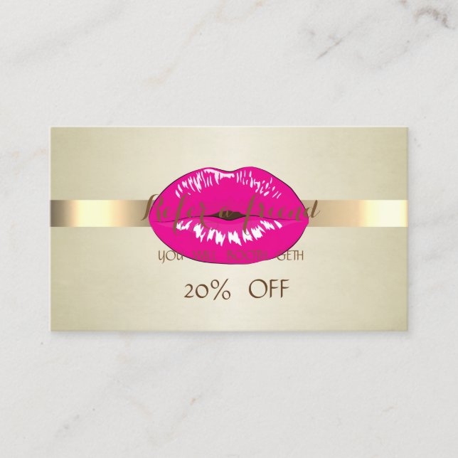 Parrainage Moderne Professionnel, Carte de recommandation des (Devant)