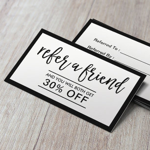 Parrainage Noir minimaliste et blanc de la carte   de